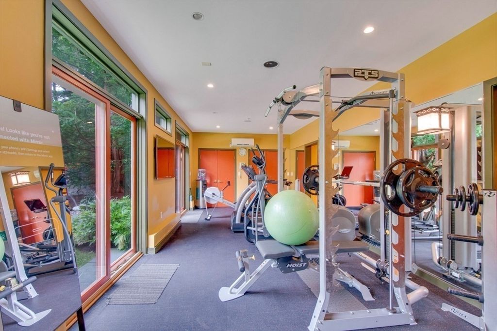 Fitness Equipment, Interior, Recessed Lighting