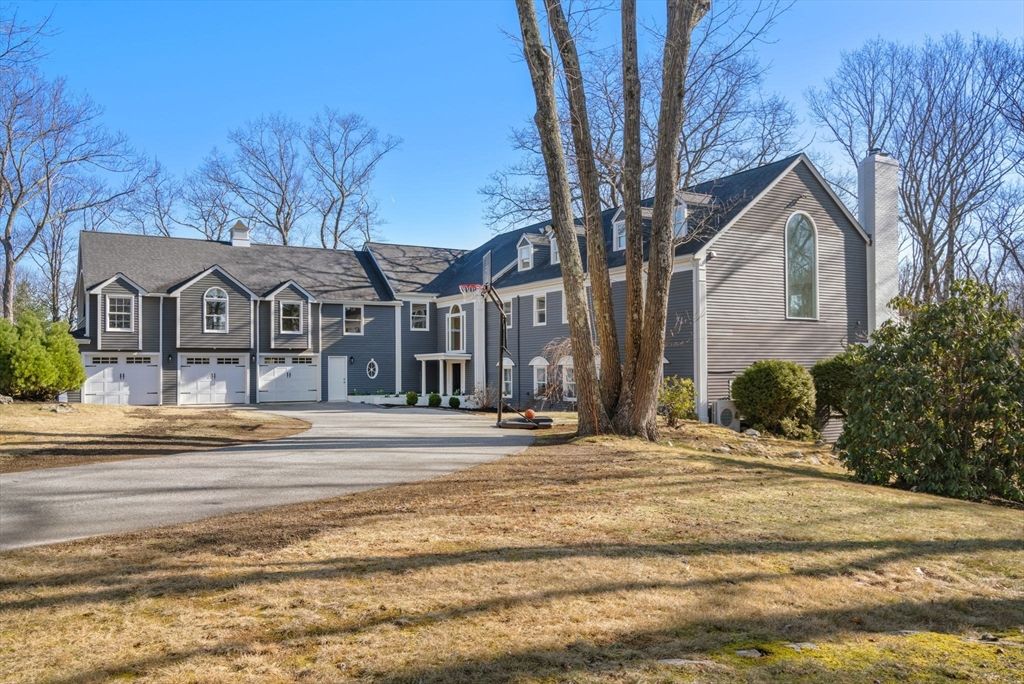 Attached, Backyard, Exterior, Facade, Cape Cod