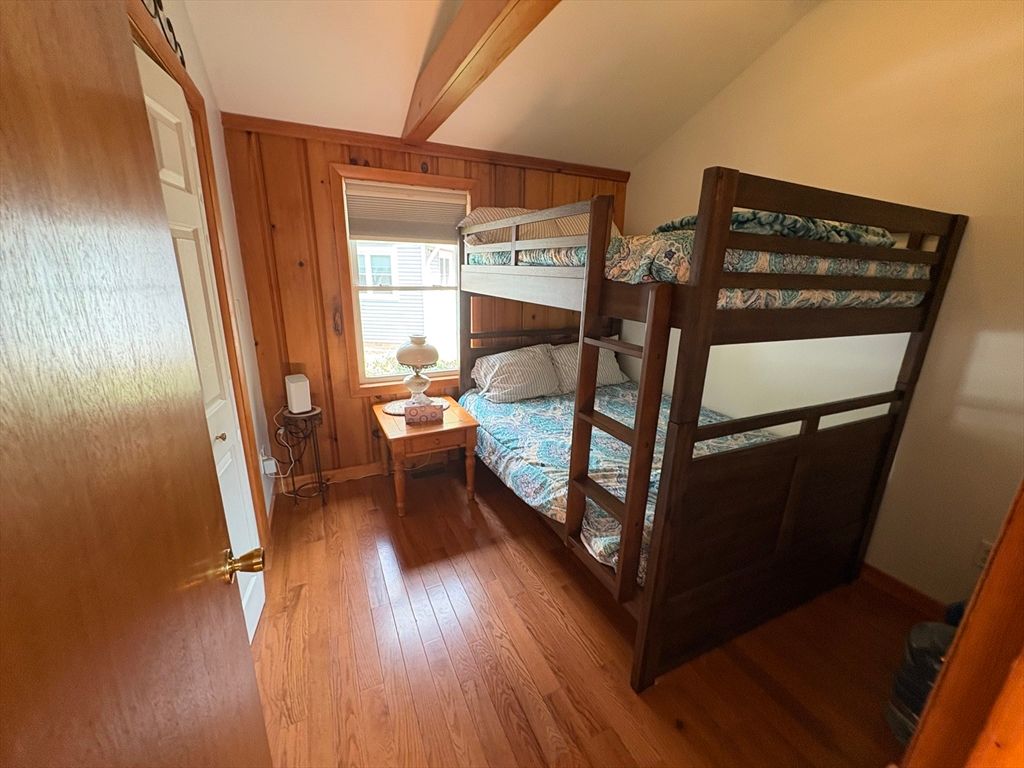 Bedroom, Interior, Wood Texture Flooring, Wooden Walls
