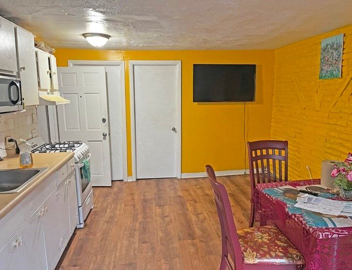 Dining room, Interior, Kitchen, Wood Texture Flooring