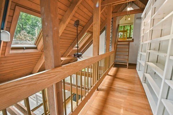 Interior, Pendant Lights, Wooden Beams, Wooden Ceilings, Wood Texture Flooring, Wooden Walls