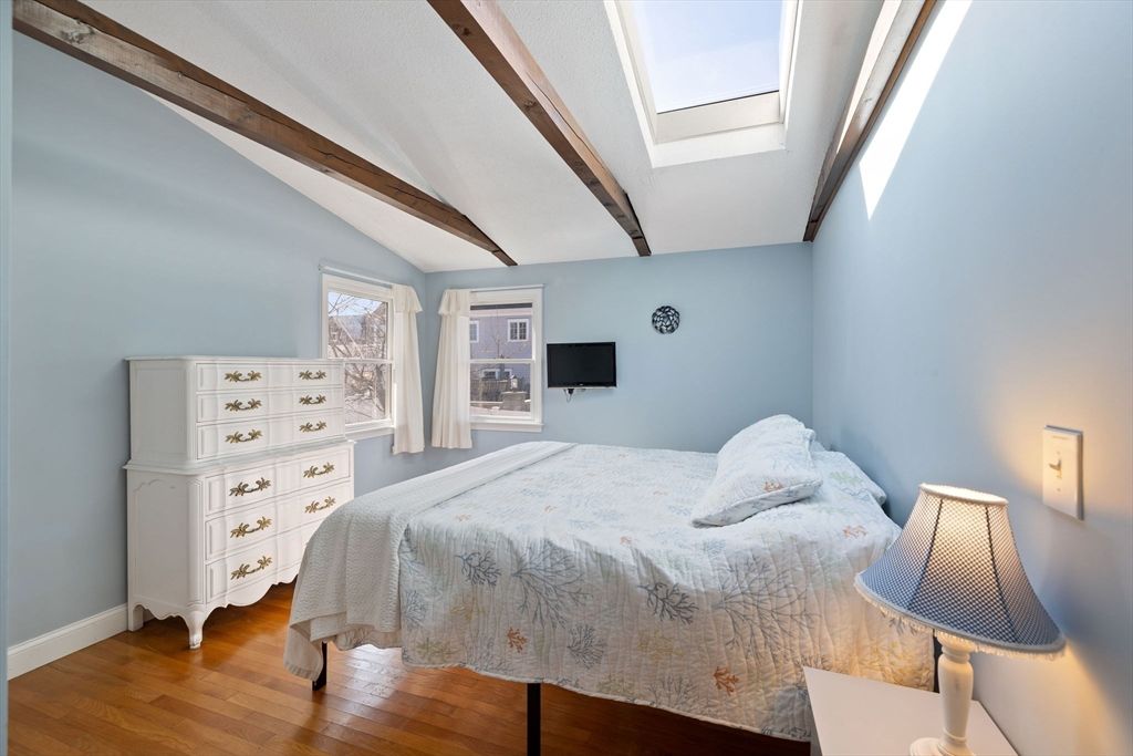 Bedroom, Interior, Wooden Beams, Wood Texture Flooring