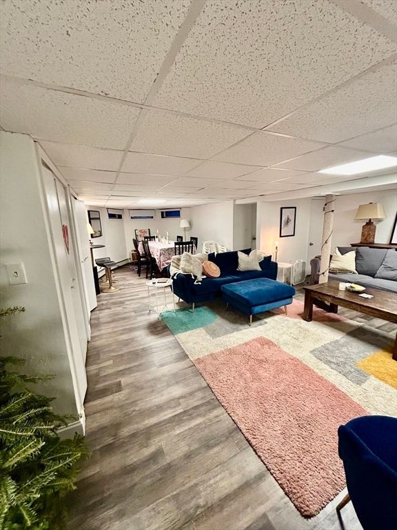 Bedroom, Dining room, Interior, Living room, Wood Texture Flooring