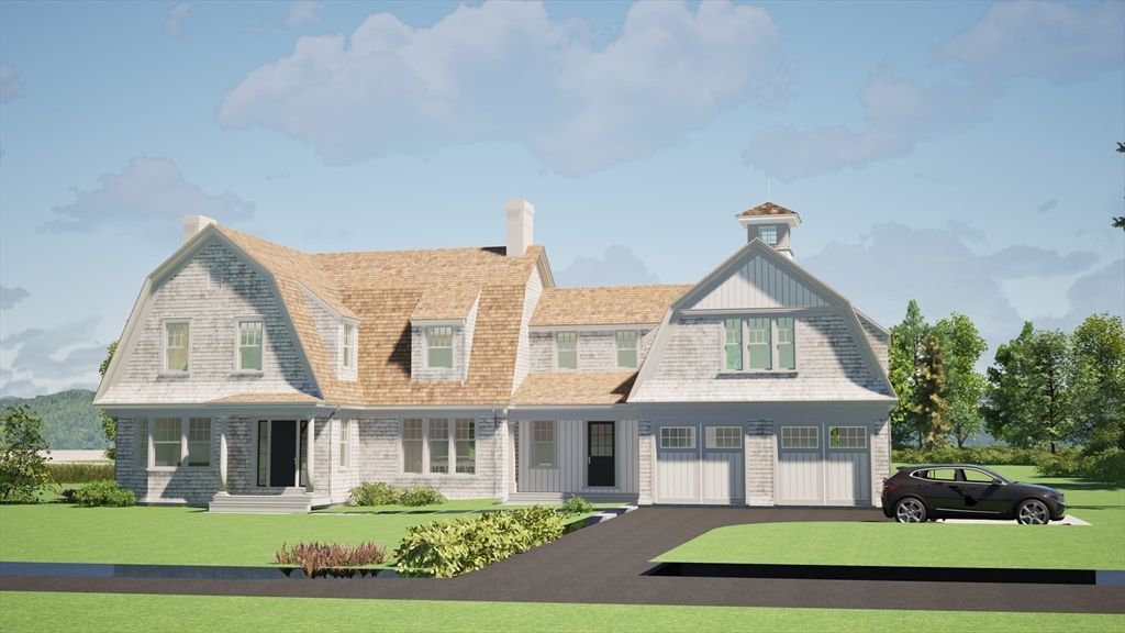 Attached, Exterior, Facade, Cape Cod