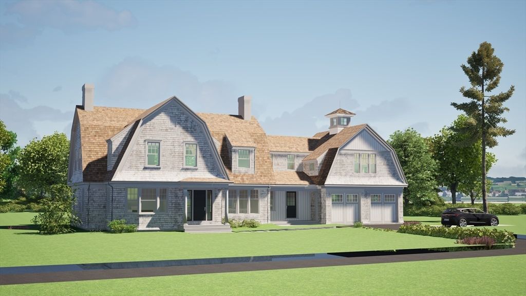 Attached, Exterior, Facade, Cape Cod