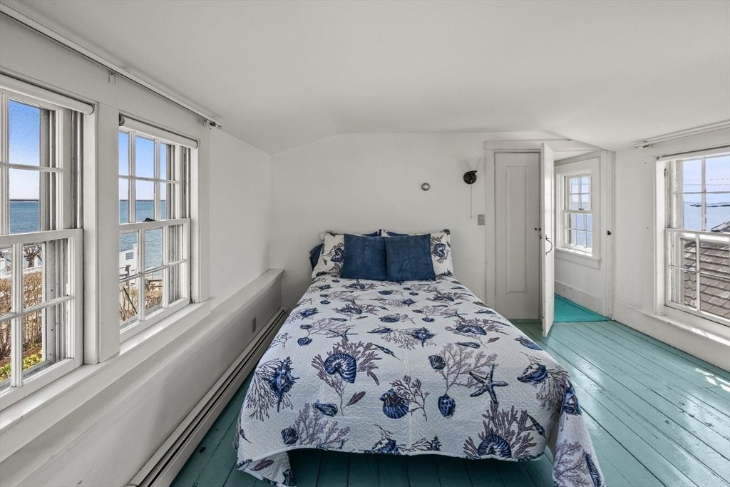 Bedroom, Interior, Water, Wood Texture Flooring