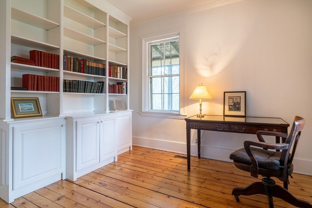 Home Office, Interior, Wood Texture Flooring