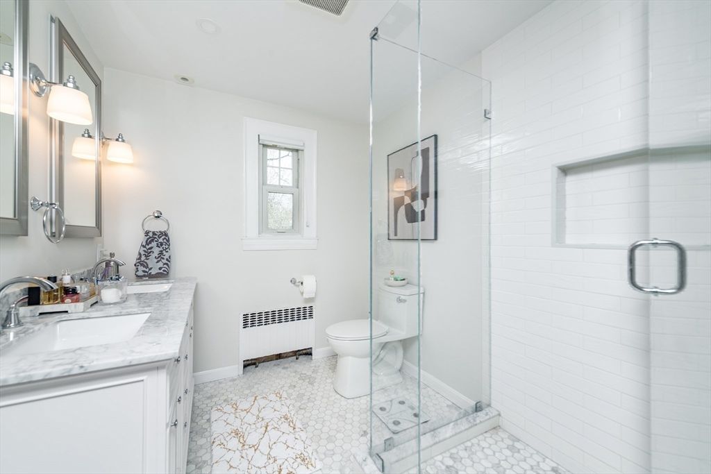 Bathroom, Dual Sink Vanities, Glass Shower, Interior