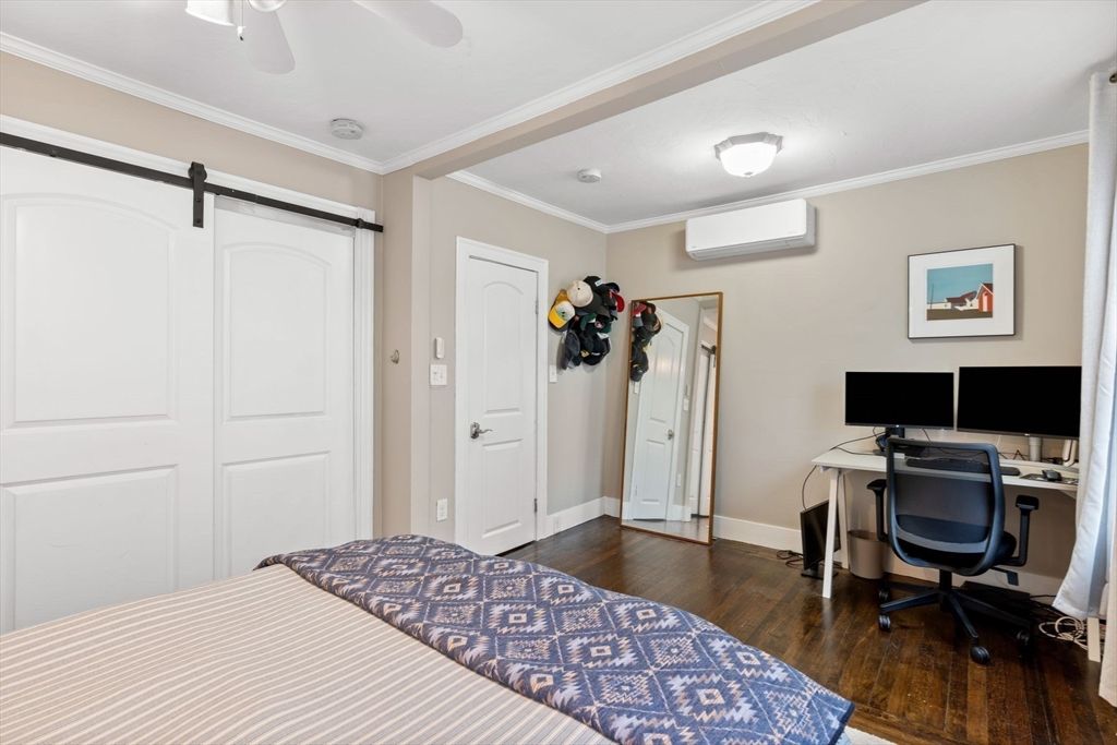 Bedroom, Home Office, Interior, Wood Texture Flooring
