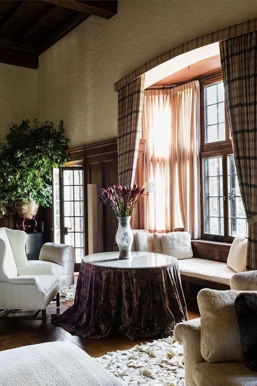 Interior, Living room, Wooden Beams, Wood Texture Flooring
