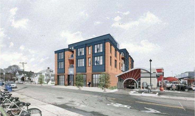 Exterior, Facade, Condo Building