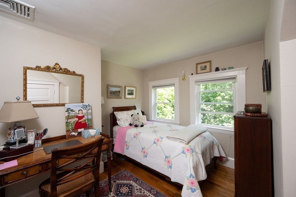 Bedroom, Home Office, Interior, Wood Texture Flooring