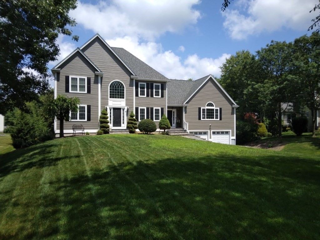 Attached, Backyard, Exterior, Facade, Farmhouse