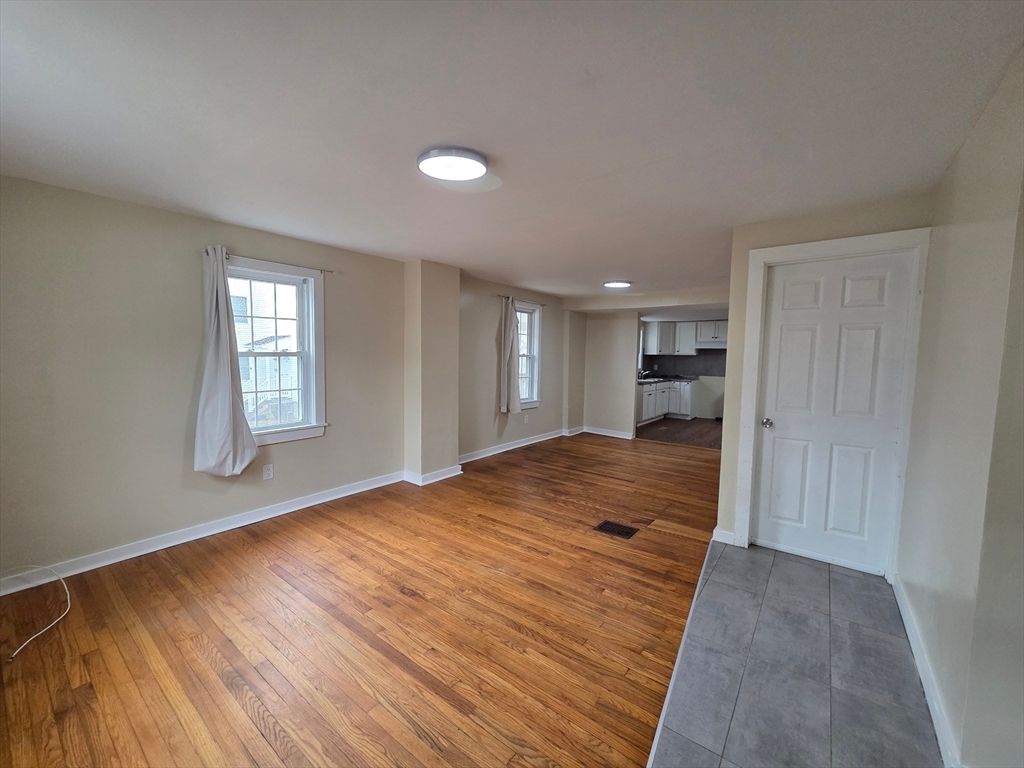 Empty room, Interior, Kitchen, Wood Texture Flooring