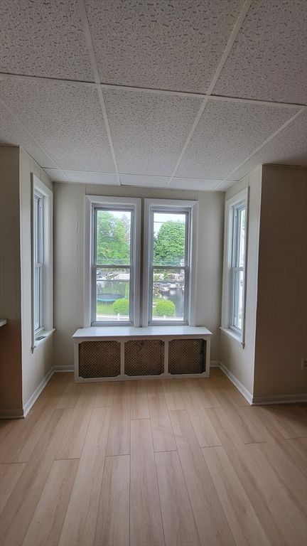 Empty room, Interior, Wood Texture Flooring