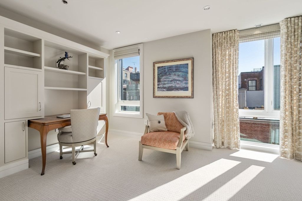 Home Office, Interior, Recessed Lighting