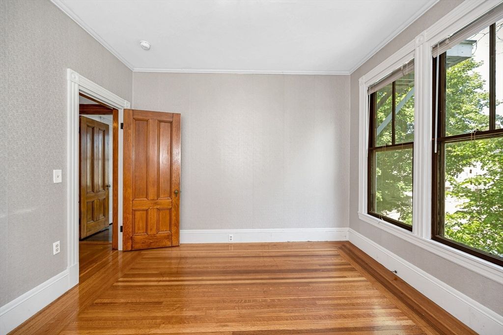 Empty room, Interior, Wood Texture Flooring