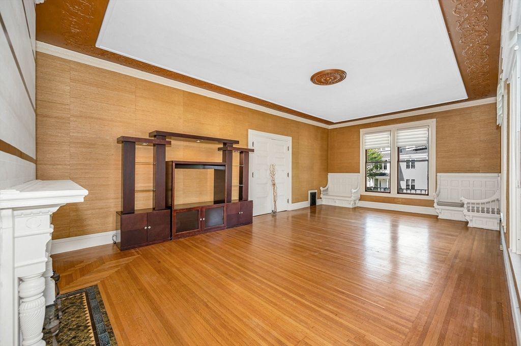 Empty room, Interior, Wood Texture Flooring