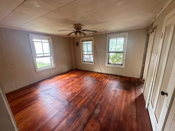 Empty room, Interior, Wood Texture Flooring
