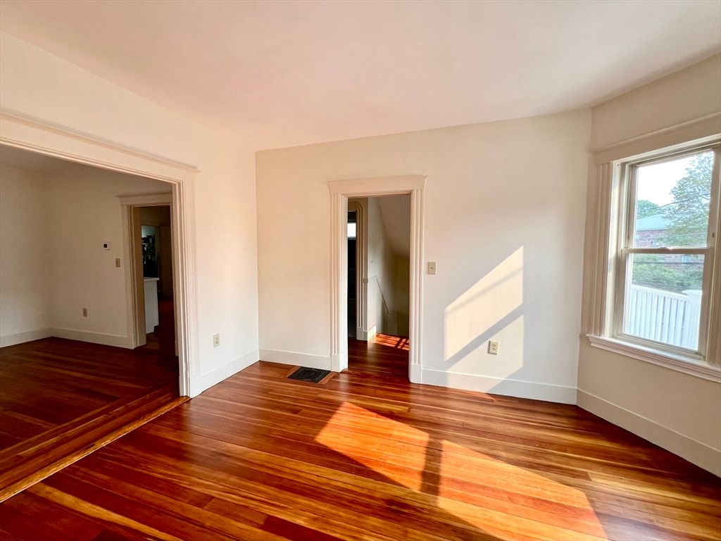 Empty room, Interior, Wood Texture Flooring
