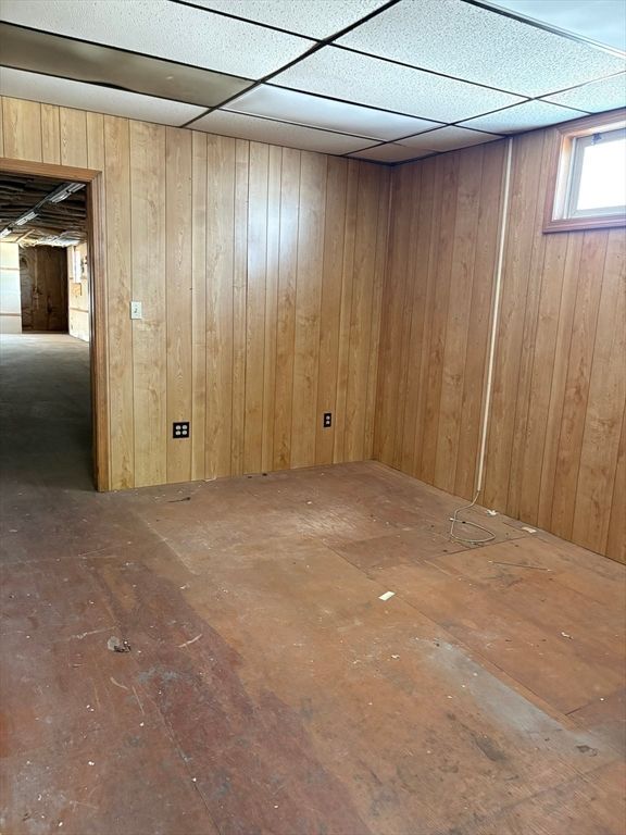 Empty room, Interior, Wooden Walls