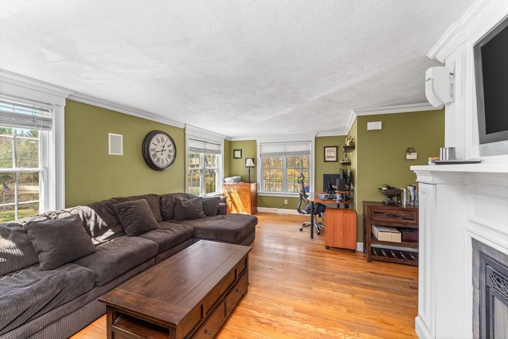 Fireplace, Interior, Living room, Wood Texture Flooring
