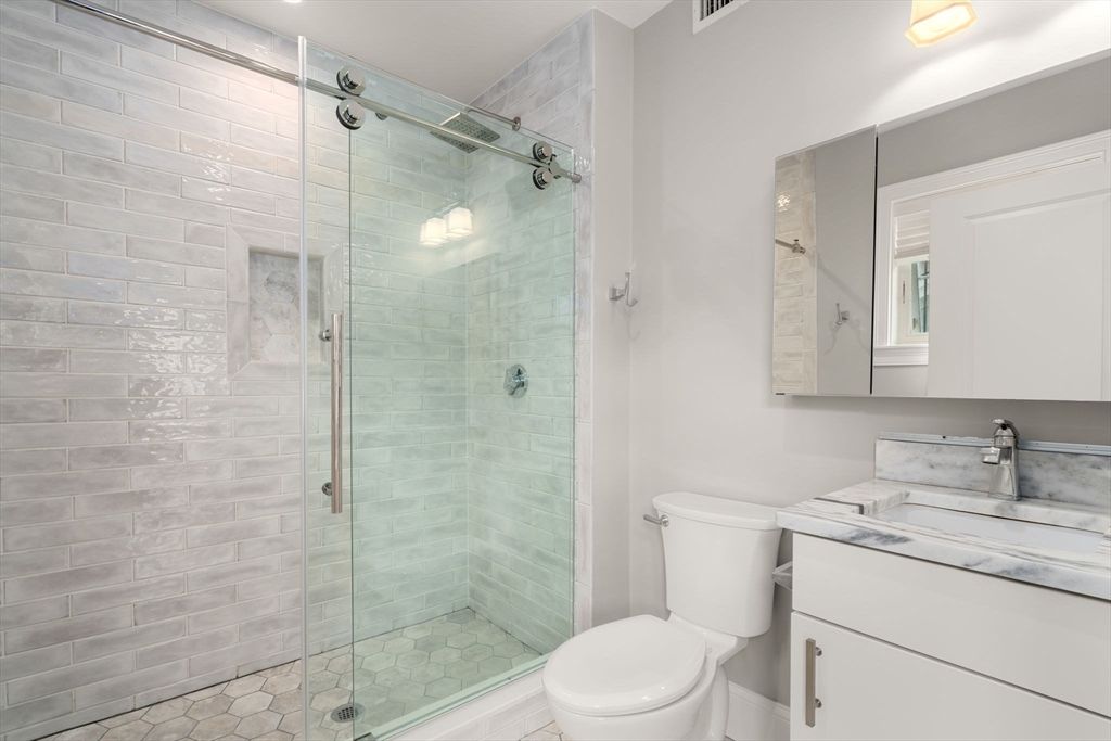Bathroom, Glass Shower, Interior