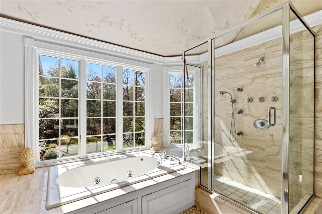 Bathroom, Glass Shower, Interior, Sun Room