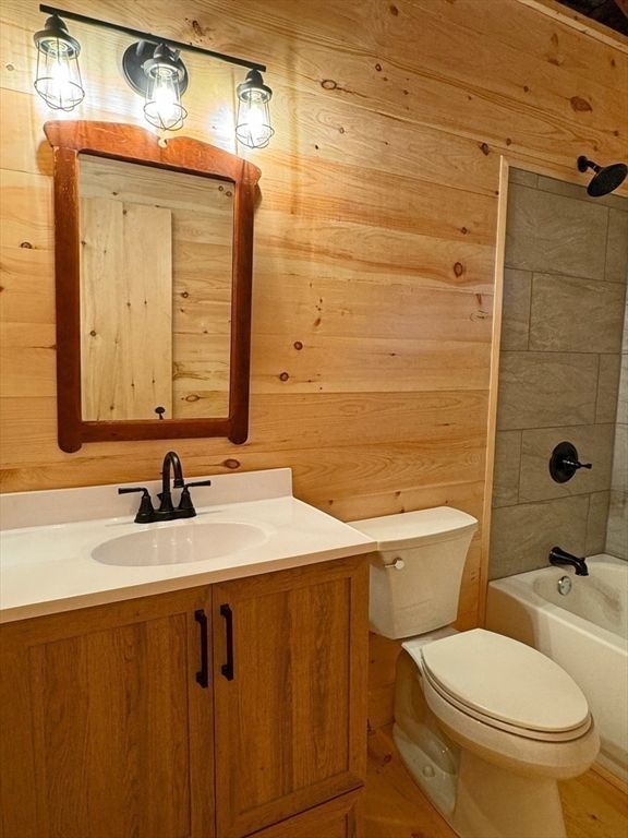 Bathroom, Interior, Wooden Walls