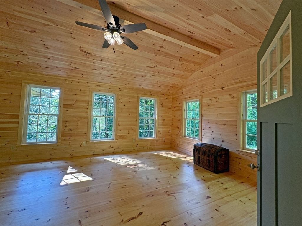 Empty room, Fireplace, Interior, Wooden Beams, Wooden Ceilings, Wood Texture Flooring, Wooden Walls