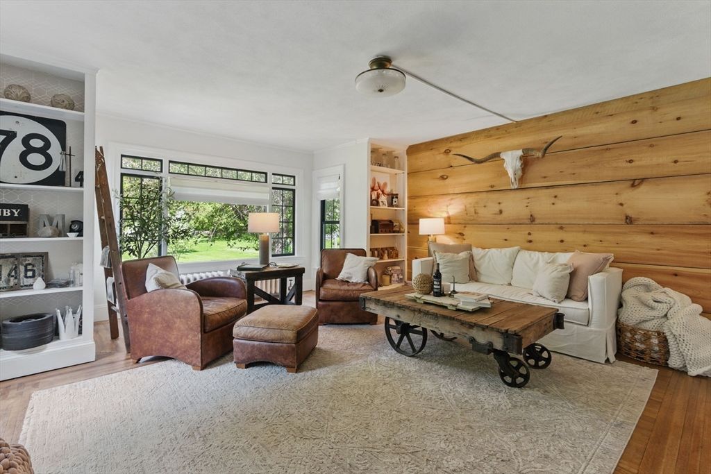 Interior, Living room, Wood Texture Flooring, Wooden Walls