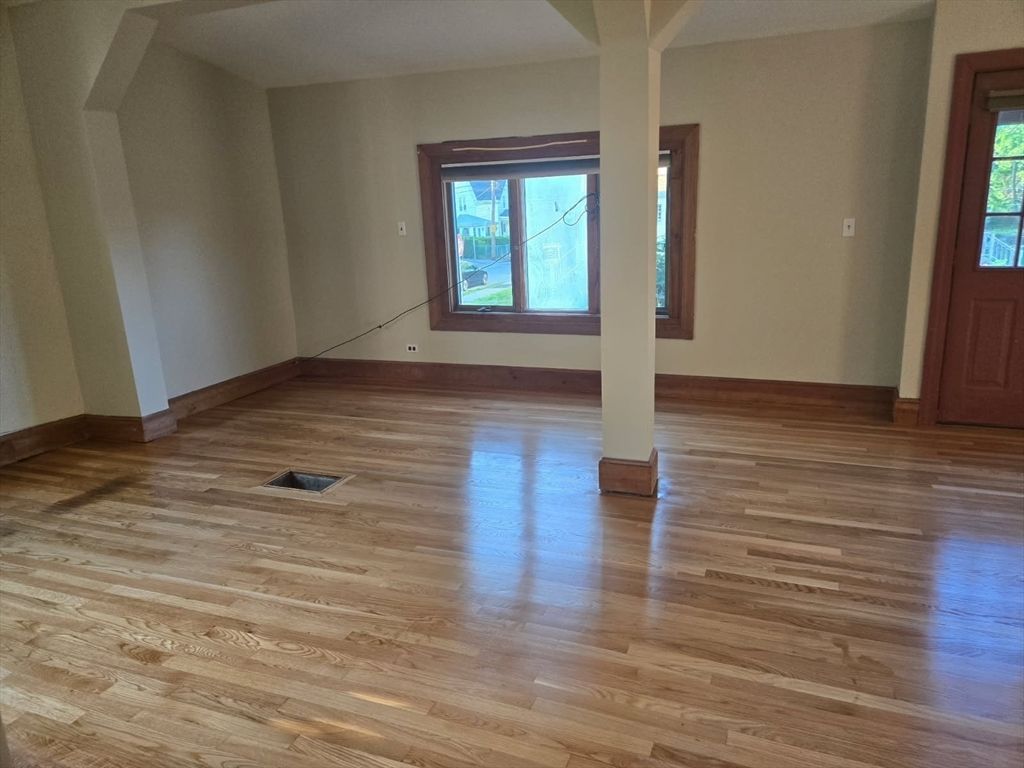 Empty room, Interior, Wood Texture Flooring