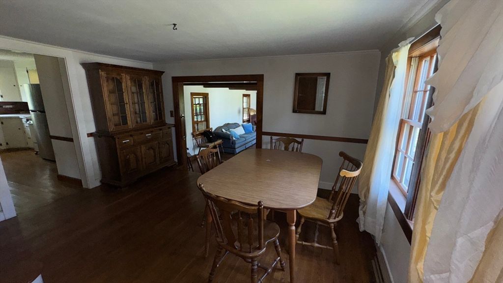 Dining room, Interior, Wood Texture Flooring