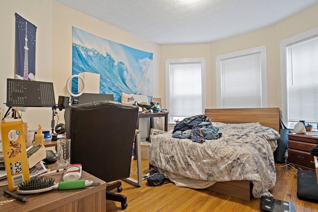 Bedroom, Home Office, Interior, Wood Texture Flooring