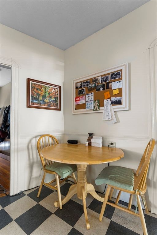 Dining room, Interior, Wood Texture Flooring