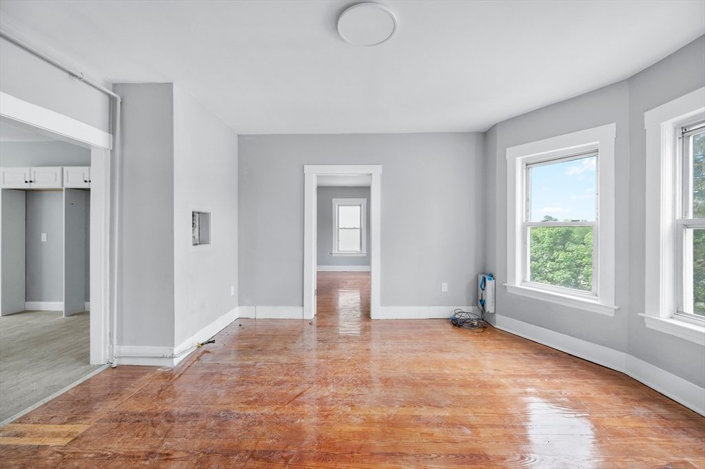 Empty room, Interior, Wood Texture Flooring