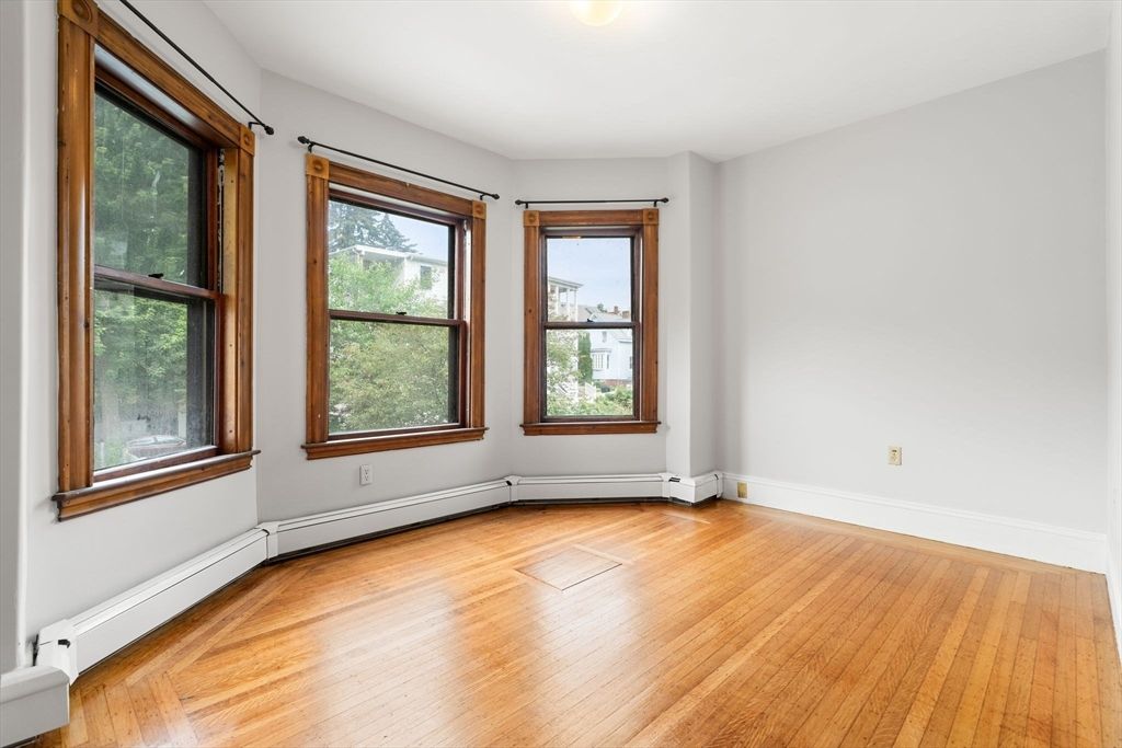 Empty room, Interior, Wood Texture Flooring