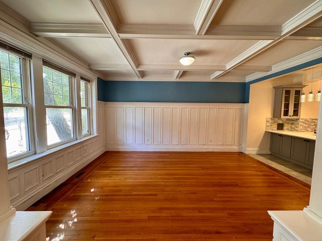 Empty room, Interior, Wood Texture Flooring