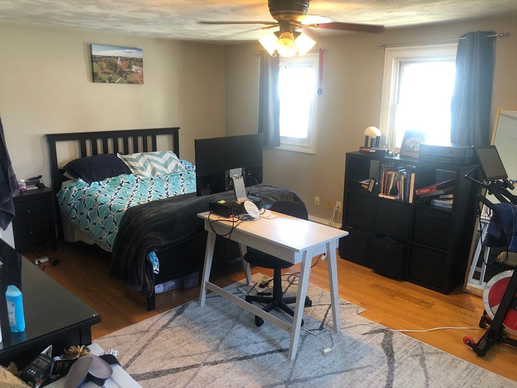 Bedroom, Home Office, Interior, Wood Texture Flooring