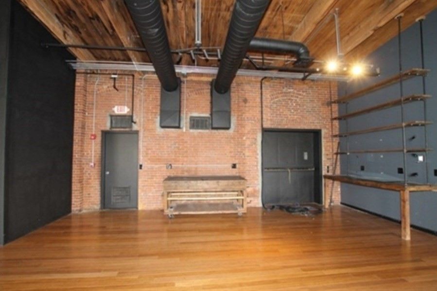 Interior, Stone Walls, Wood Texture Flooring