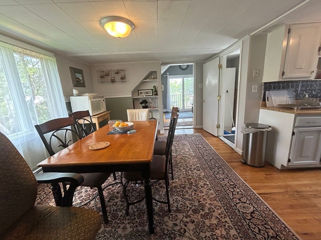 Dining room, Interior, Wood Texture Flooring