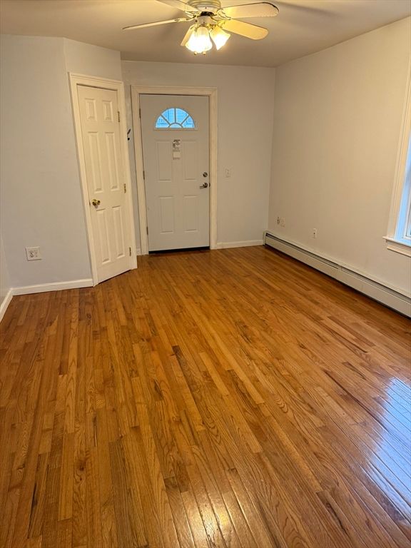 Empty room, Interior, Wood Texture Flooring