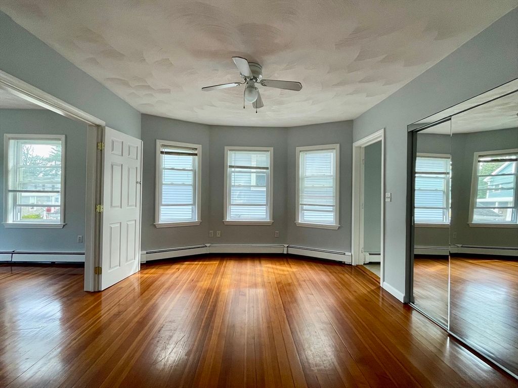 Empty room, Interior, Wood Texture Flooring