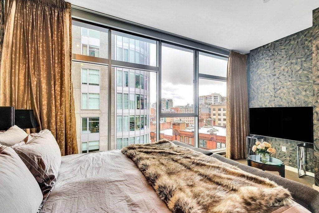 Bedroom, Fireplace, Interior