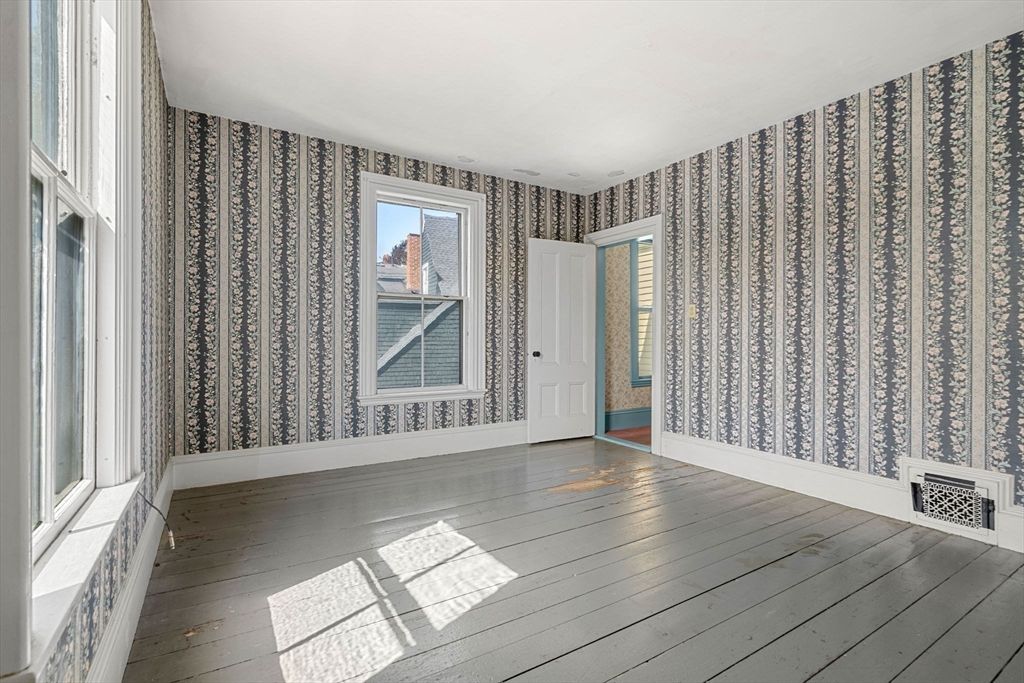 Empty room, Interior, Wood Texture Flooring