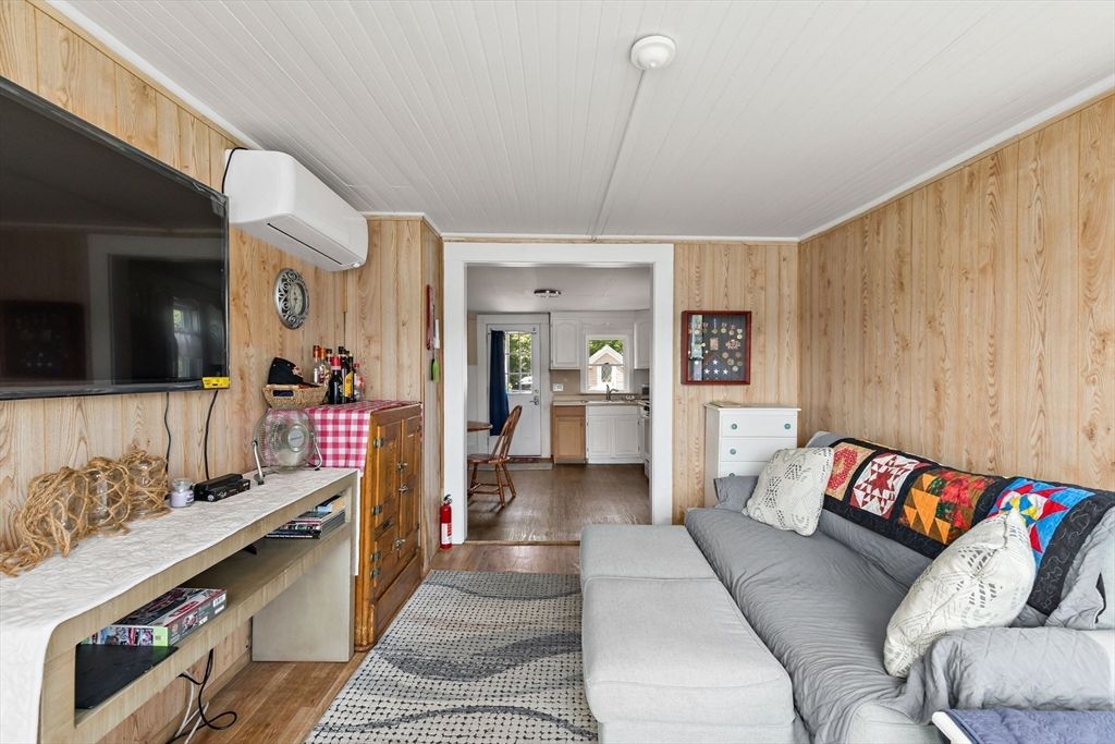 Interior, Living room, Wood Texture Flooring, Wooden Walls