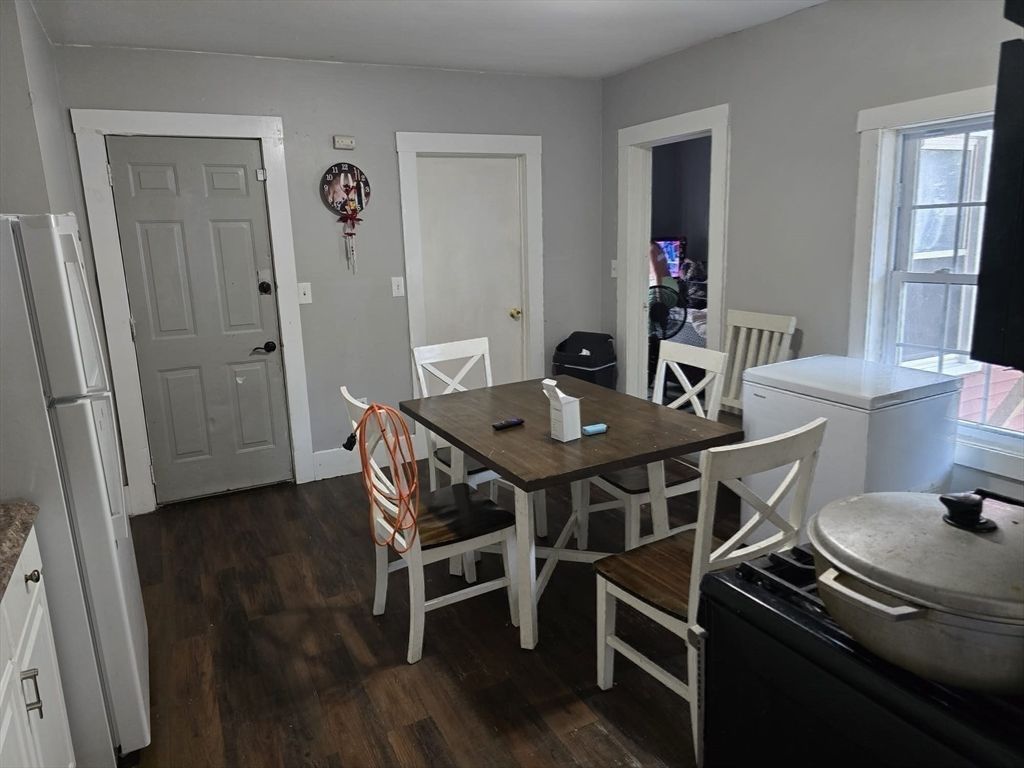 Dining room, Interior, Wood Texture Flooring