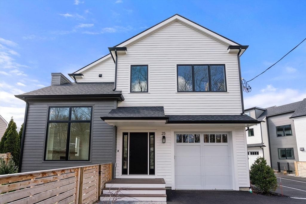 Attached, Exterior, Facade, Farmhouse