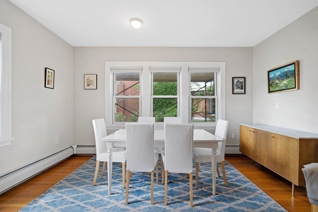 Dining room, Interior, Wood Texture Flooring