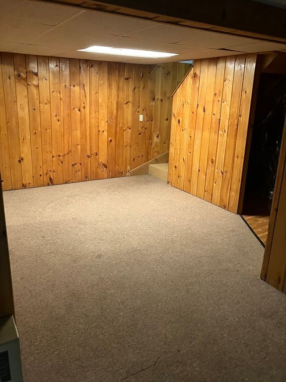 Empty room, Interior, Wooden Walls